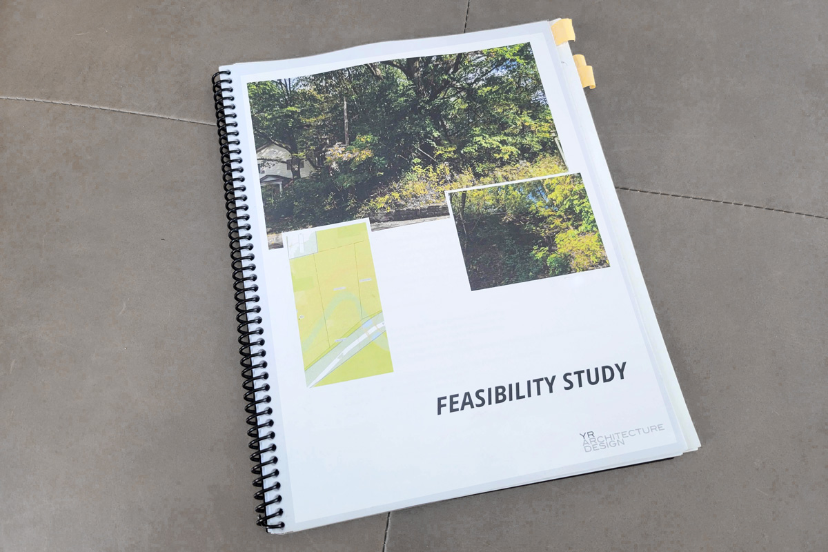 architectural feasibility study report architectural feasibility study for a custom home on a wooded lot