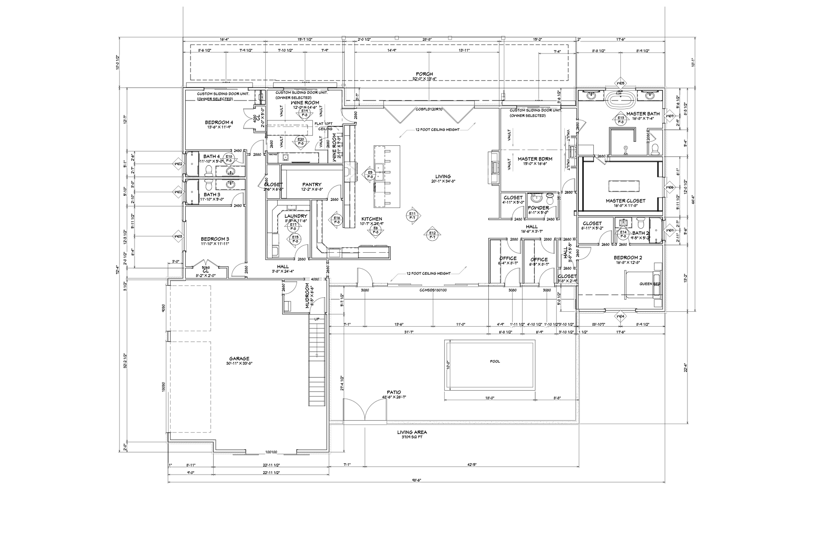 Waterview Garden original floor plan Waterview Garden original floor plan