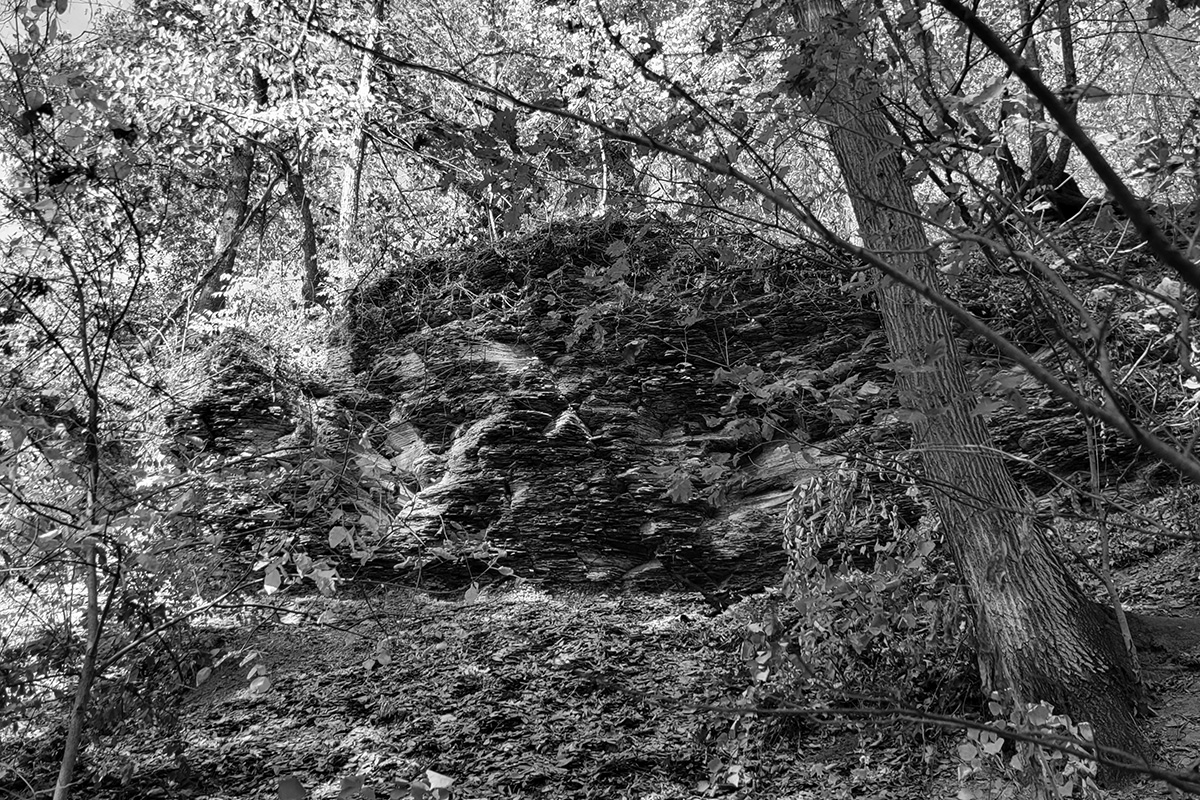 Glen Echo cliff edge Glen Echo cliff edge