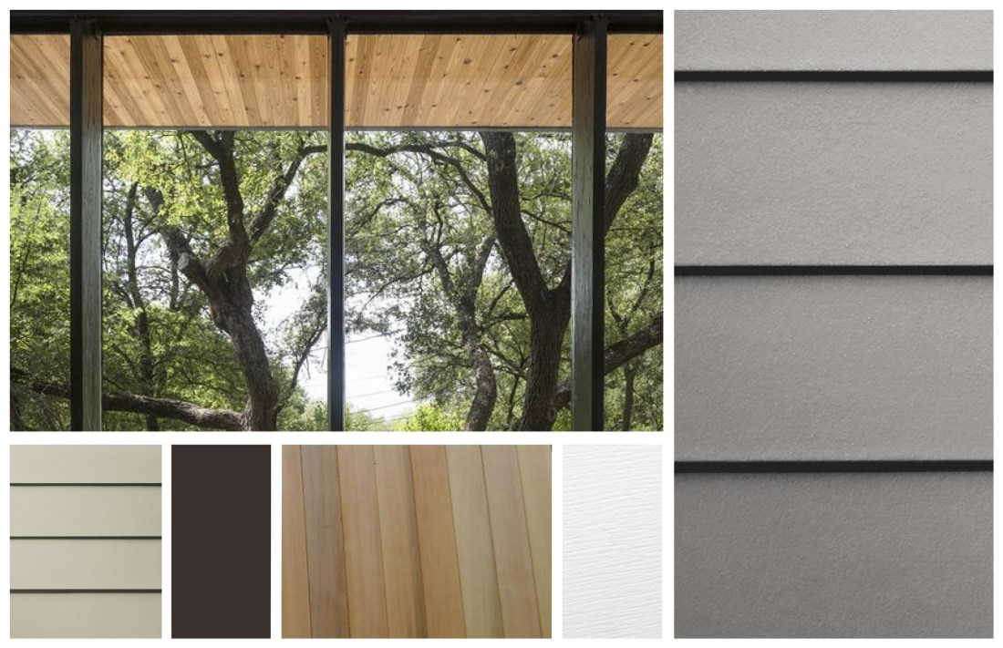 Howard Addition Exterior Material Palette