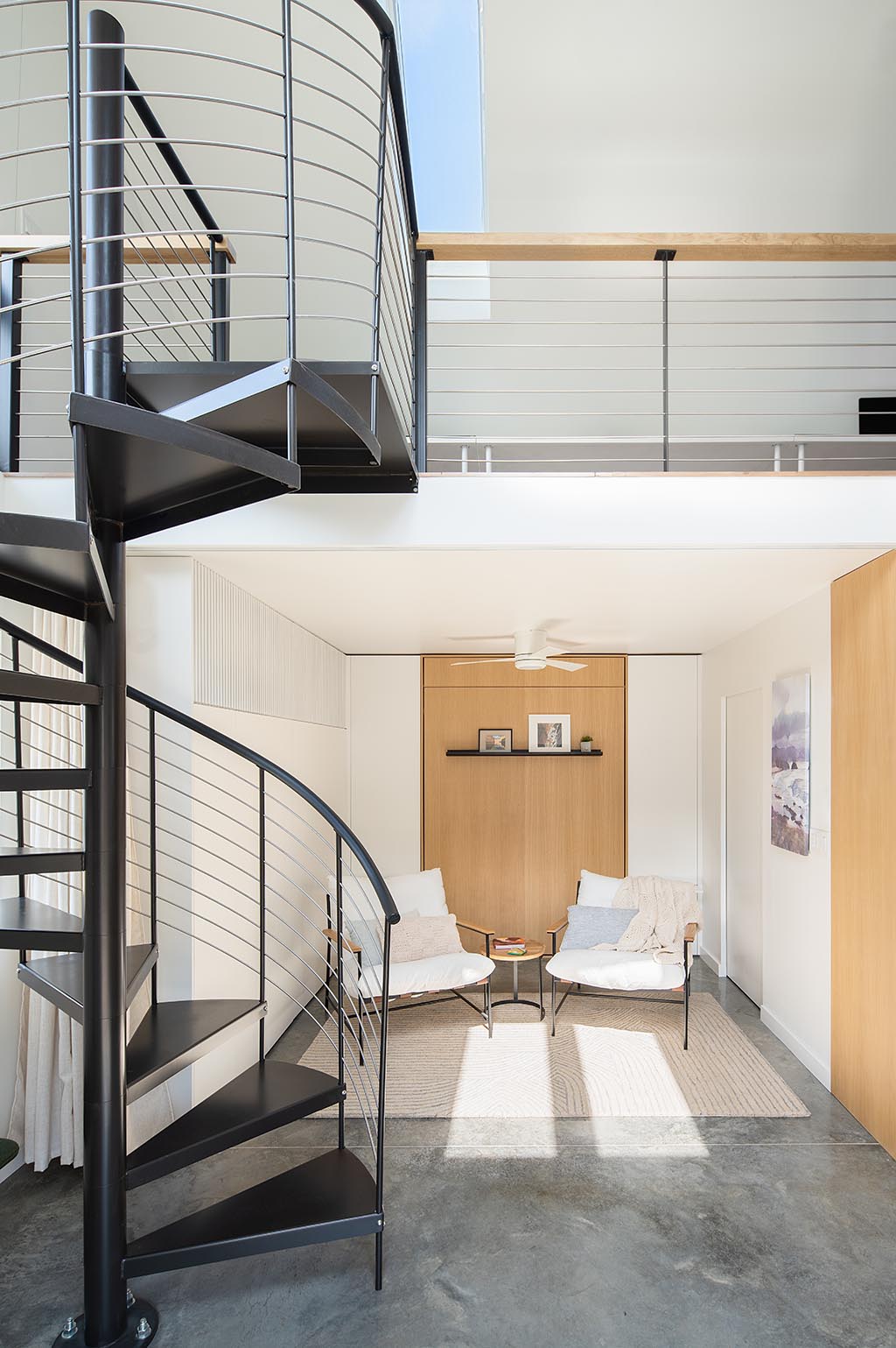 Huron Studio Modern live/work ADU studio in Columbus, OH