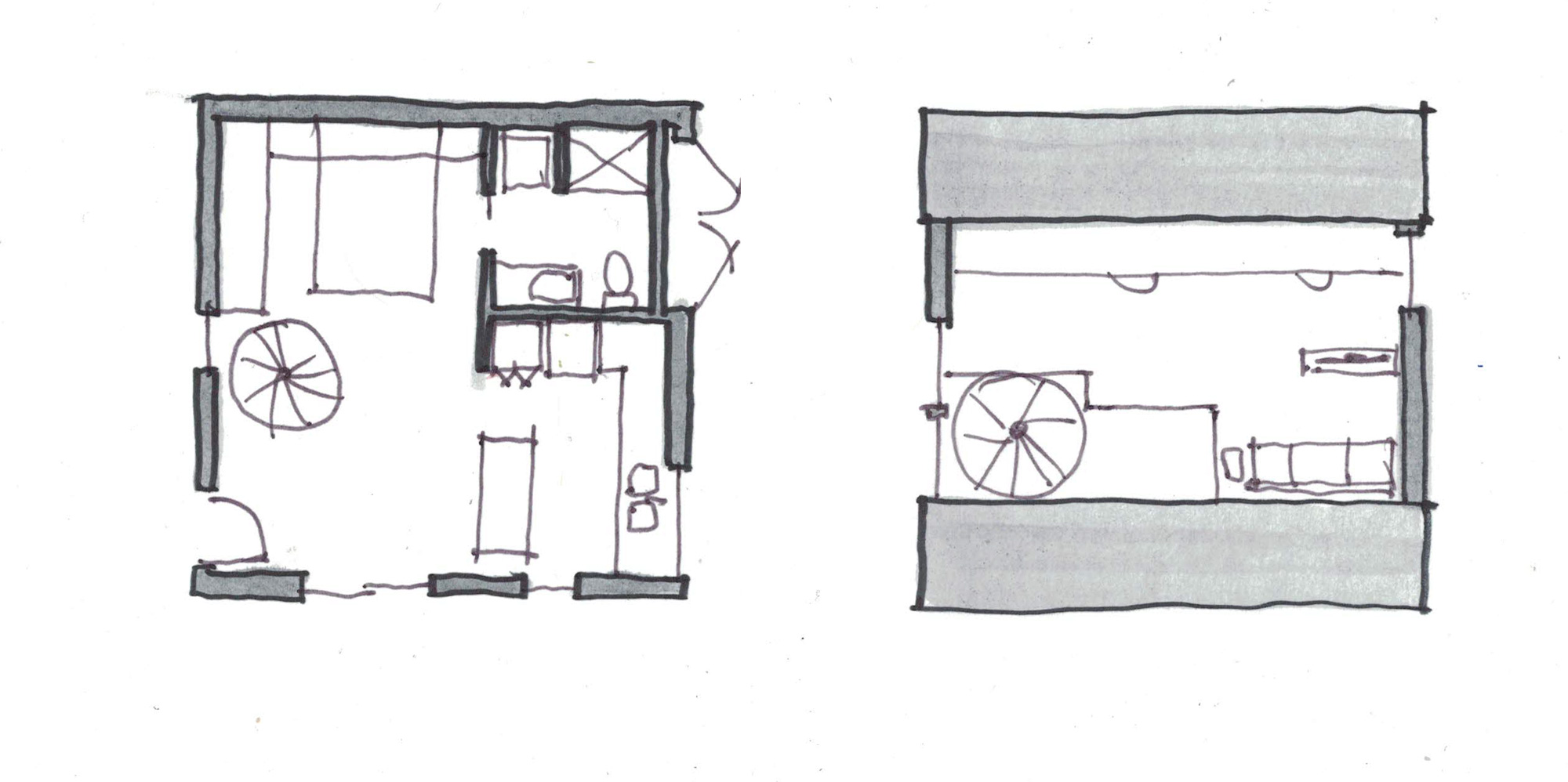 HuronADU-floor-plan-sketches Huron ADU - floor plan sketches