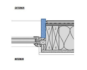 Modern-Exterior-Window-trim-detail Modern Window Thin Trim Detail