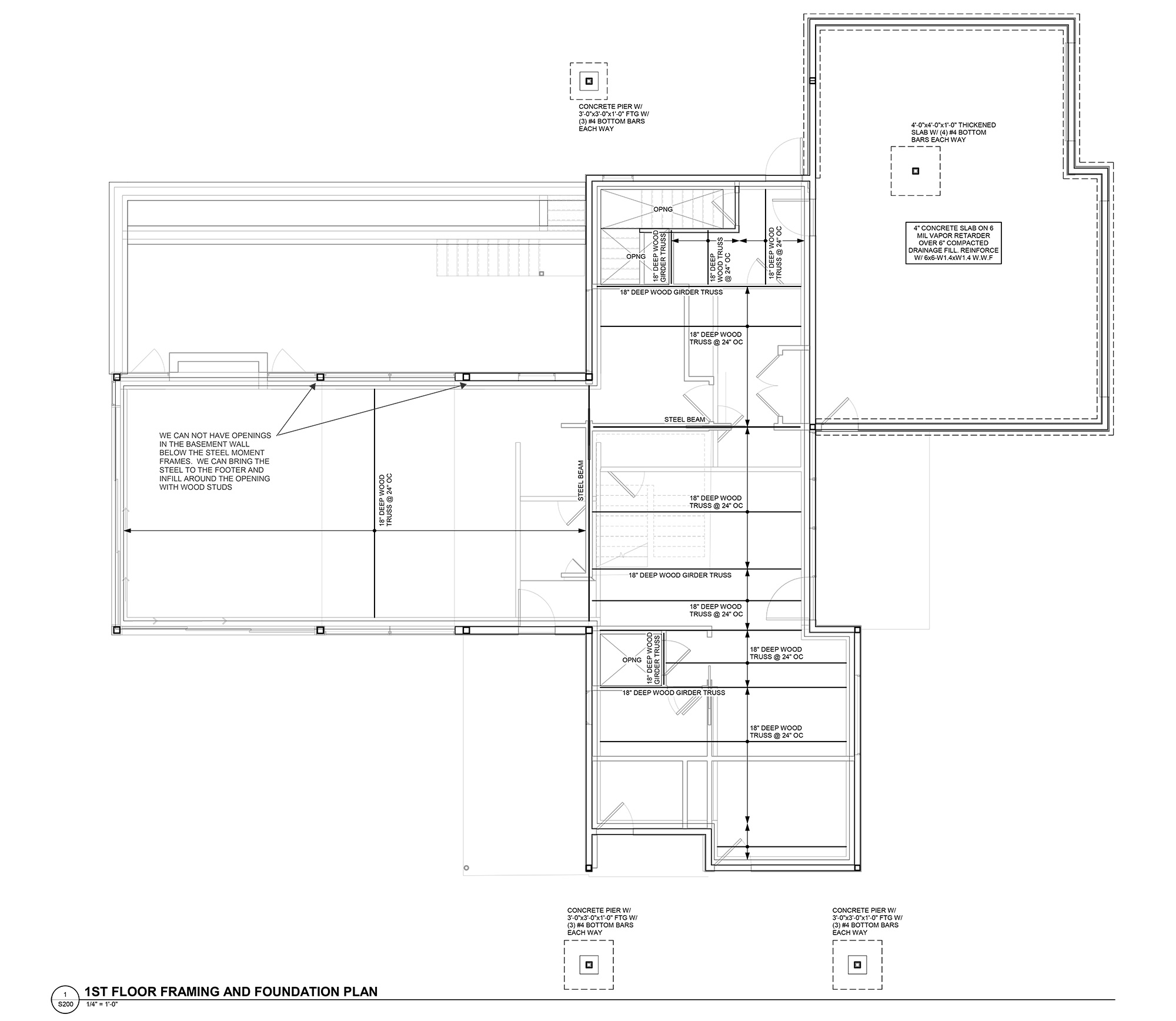 The Shimla House – Structural Framing