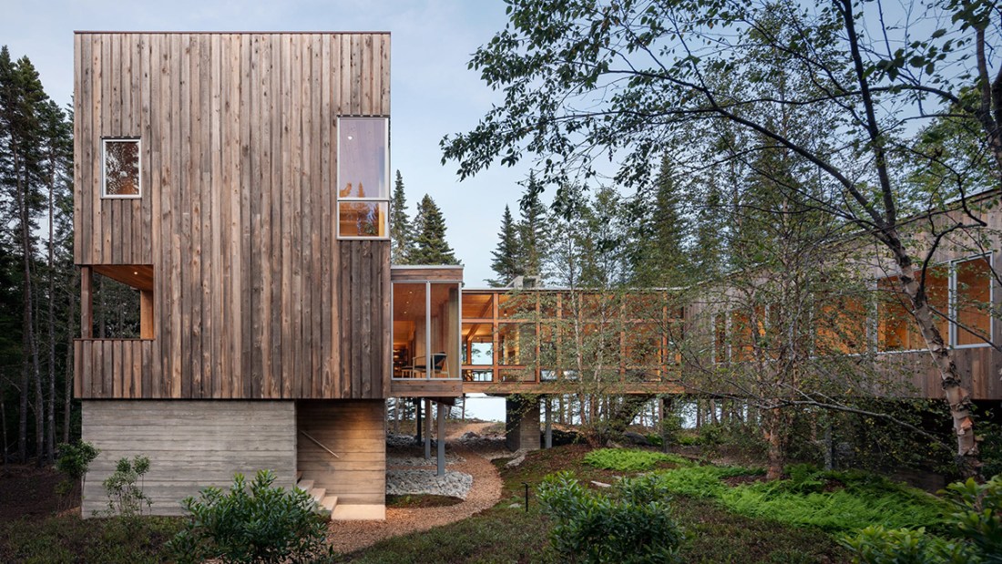 Design Inspiration: Wooded Lakeside Retreats - Tree house