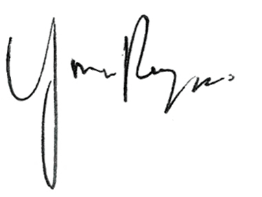 YR signature